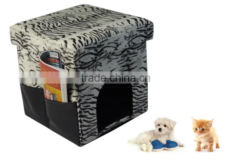 fold up ottoman, foldable pet cage, folding dog house