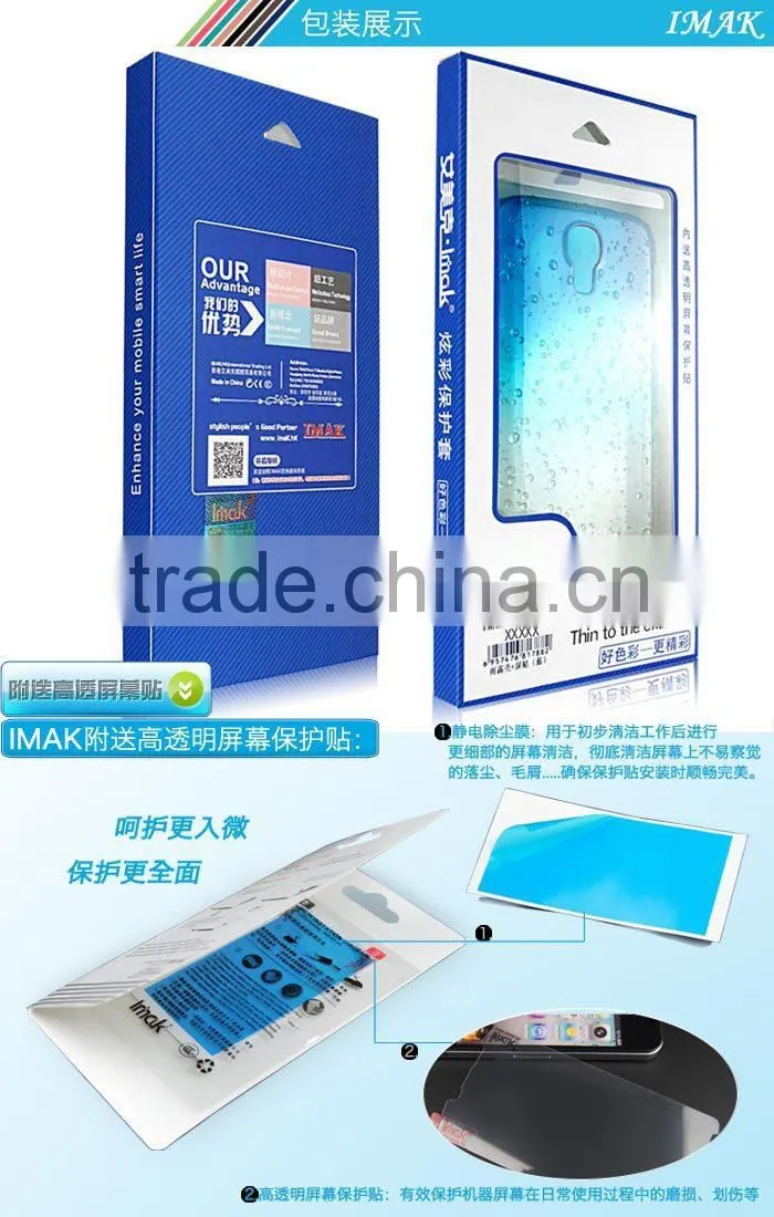 Hot Selling IMAK Colorful raindrop case for iphone 5 5s