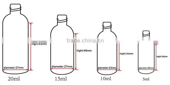 e liquid label printing gold silver plated dropper bottle with paper box