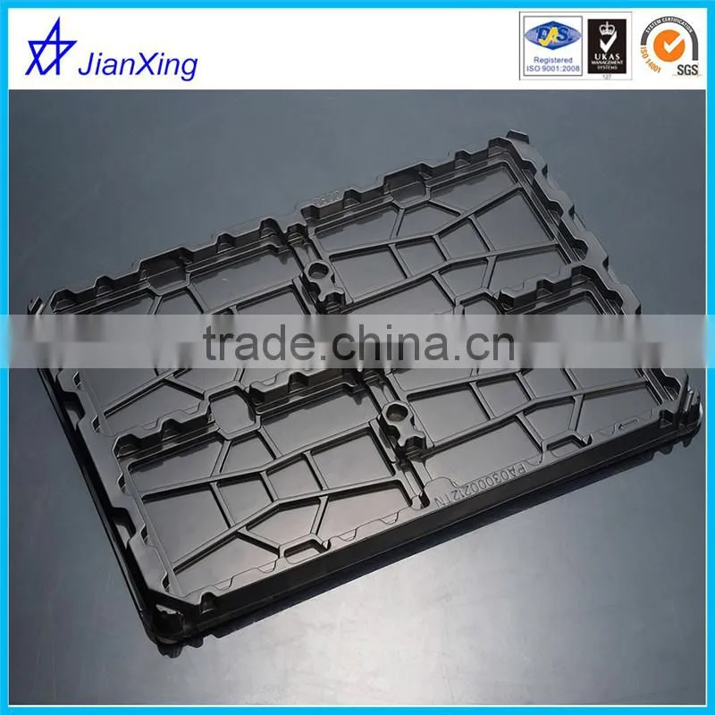 white pp parts inserted tray