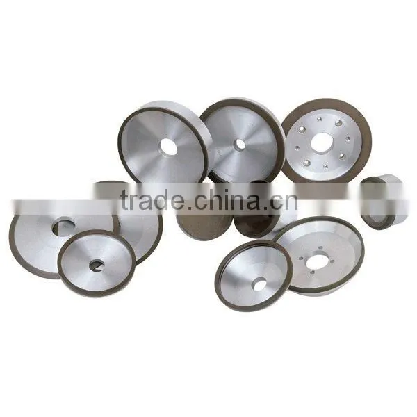 Glass work use grinding and polishing wheel