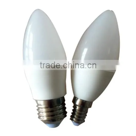 4w led candle bulb e14 light high quality with low price