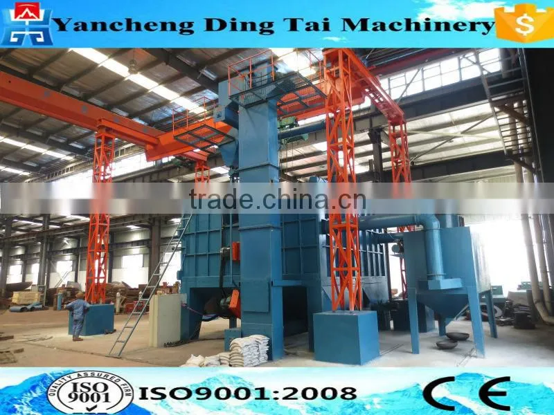 Dish head shot blasting machine/shot blast equipment