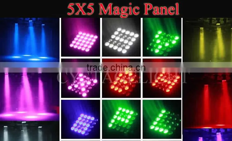 Led Matrix 25*15w 4in1 Led Beam Matrix Moving Head,Magic Panel