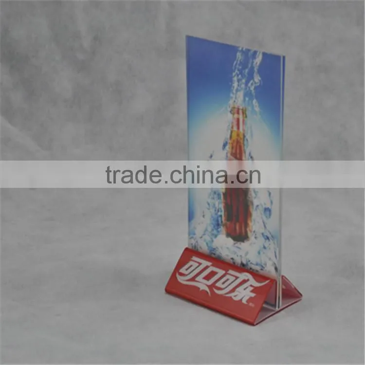 the 2016 Hot sale acrylic restaurant menu card holder