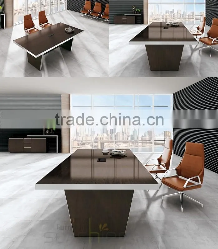 Modern Open Office Space Furniture Sectional Meeting Table BS-H2412