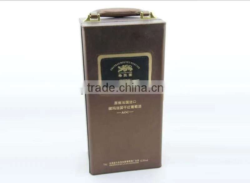 Luxury wooden wine boxes china factry(MH-20024-1)