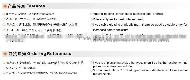Explosion proof cable clamping sealed connector