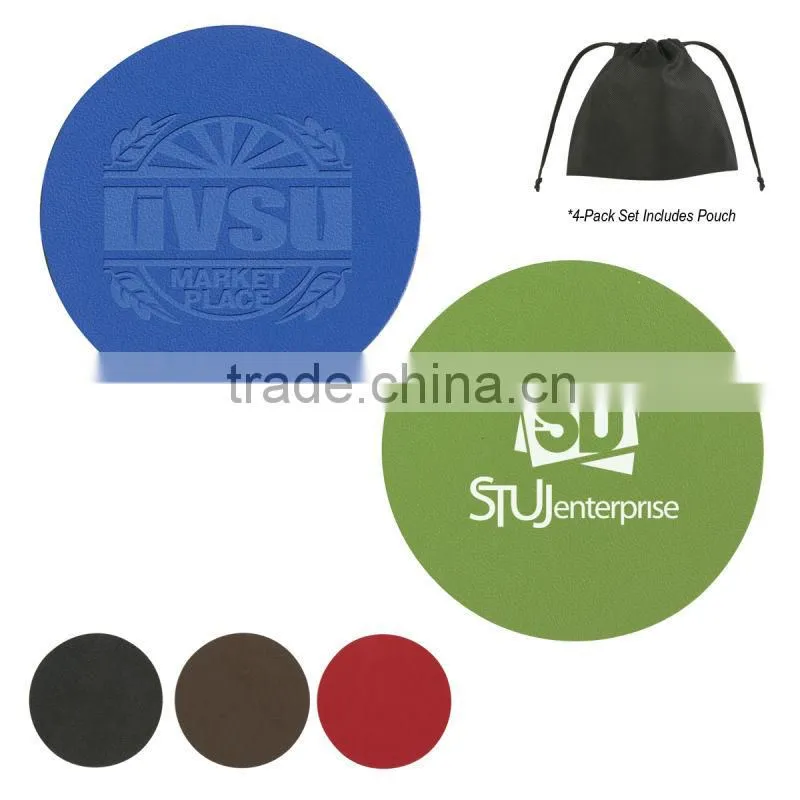 Bonded Leather Coaster