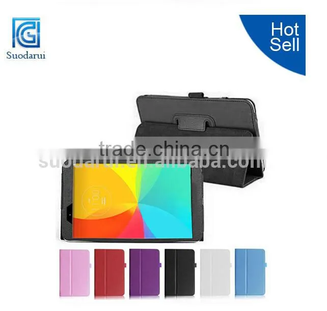 Book stand Tablet with Smart Cover Auto Wake &Sleep + Stylus pen Loop Tablet case for LG Pad 7.0 V400
