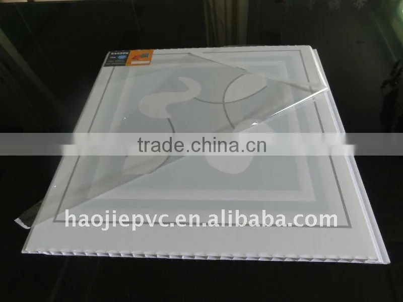 Good looking transfer pvc decorcation printed