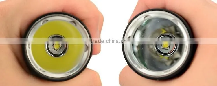 Most powerful 1000 Lumen xm l2 Ip68 26650 rechargeable battery led flashlight for diving