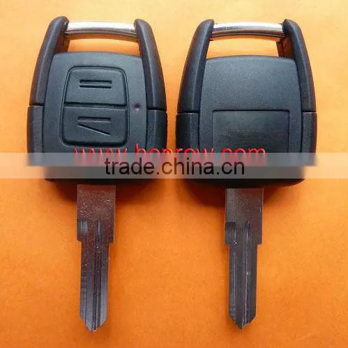 Opel 2 button remote key shell with right blade, Opel key blank,Opel keys