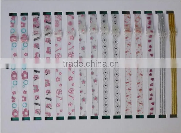 Ladies underwear bra strap tpu bra tape