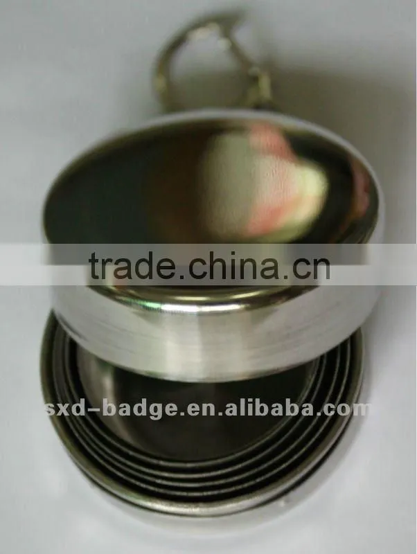 Customized Stainless Steel Folding Cup for Promotion