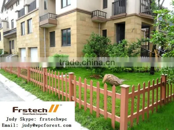 China Wood Plastic Composite Prices WPC Fence
