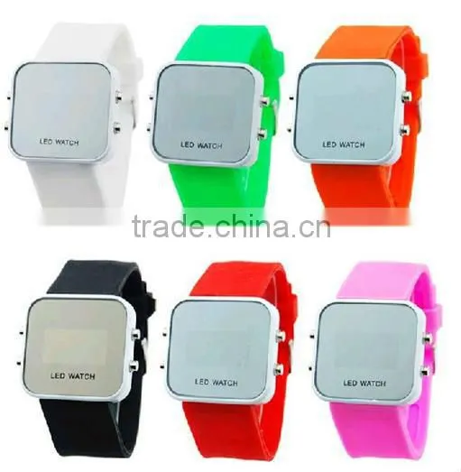 cheap and fashion oem silicone jelly watch