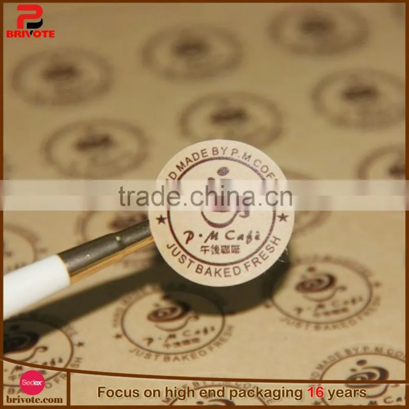 Cheap garment customized printing sticker label/label sticker