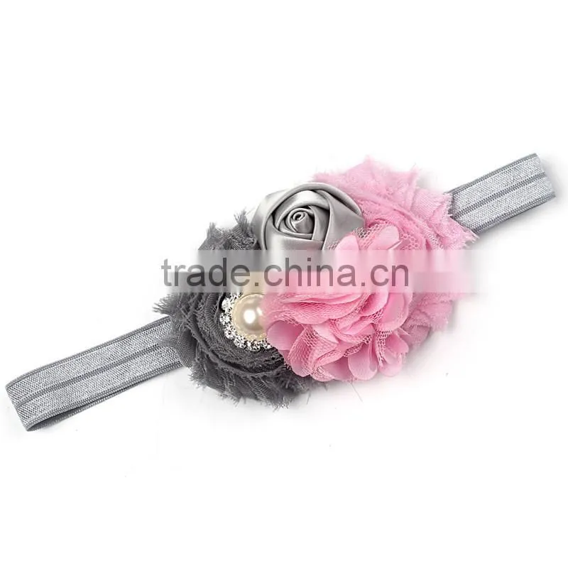 Newest Infant Girl Kids Necklace Bubble Gum Chunky baby Necklace Wholesale Cheap Baby Girls Chunky Necklace With Pink Hairband
