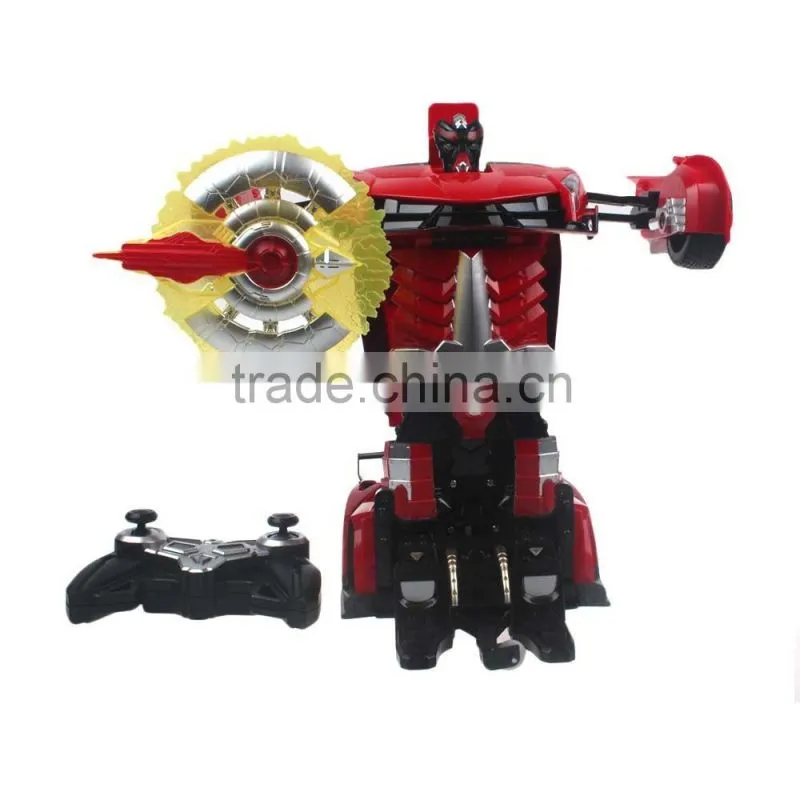 Intelligent Shifting Robot hobby 2.4G RC Distortion Deformation Stunt Cars Remote Robot Car Toys Transform