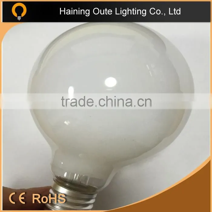 Incandescent bulb 110v 60w,G95 G80 A55 milky shell incandescent bulb