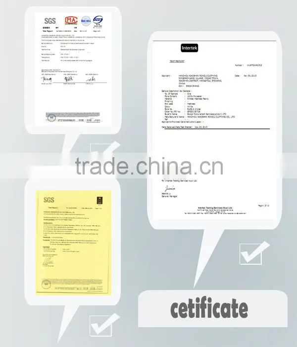 2014 Hot sale knittef fabric mattress polyester fabric spandex fabric