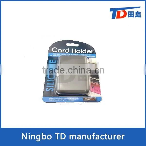 Silicone Business Name Card Holder