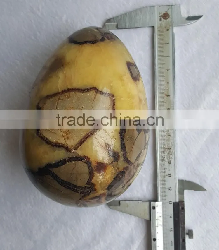 1.1KG Natural Septarian Dragon Crystal Stone Eggs