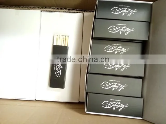 Matches in box cigar match with logo print and good qulity finishing matt film