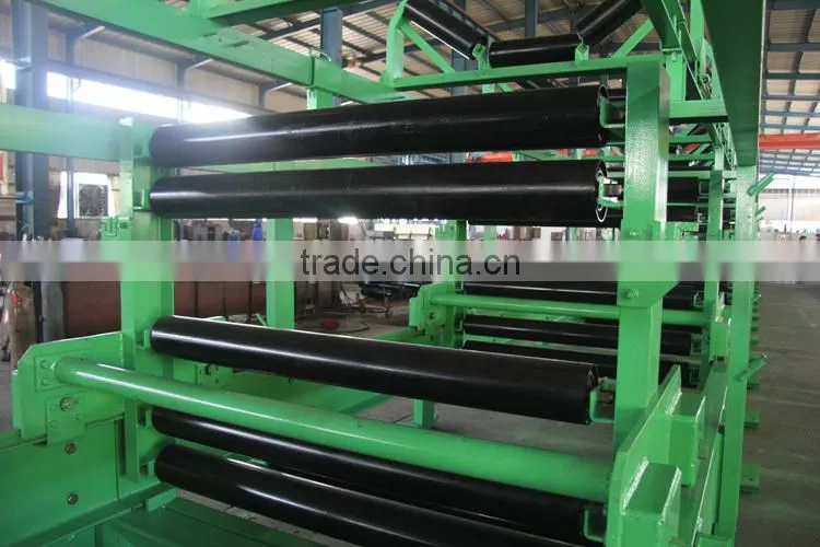China belt conveyor flat conveyor return roller