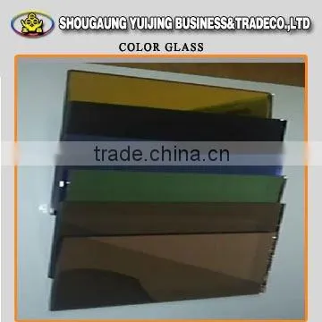 4mm 5mm Bronze Reflective Glass