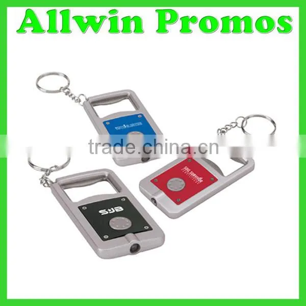 Laser Engraving Souvenir LED Flashlights Keychain