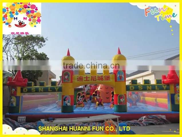 2016 wholesale commercial PVC inflatable bouncy Castle price