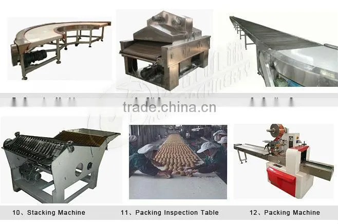YX600 Factory direct sale newly designed ce biscuit making machinery in baking equipment