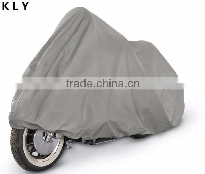 170T economic waterproof silver motorbike cover