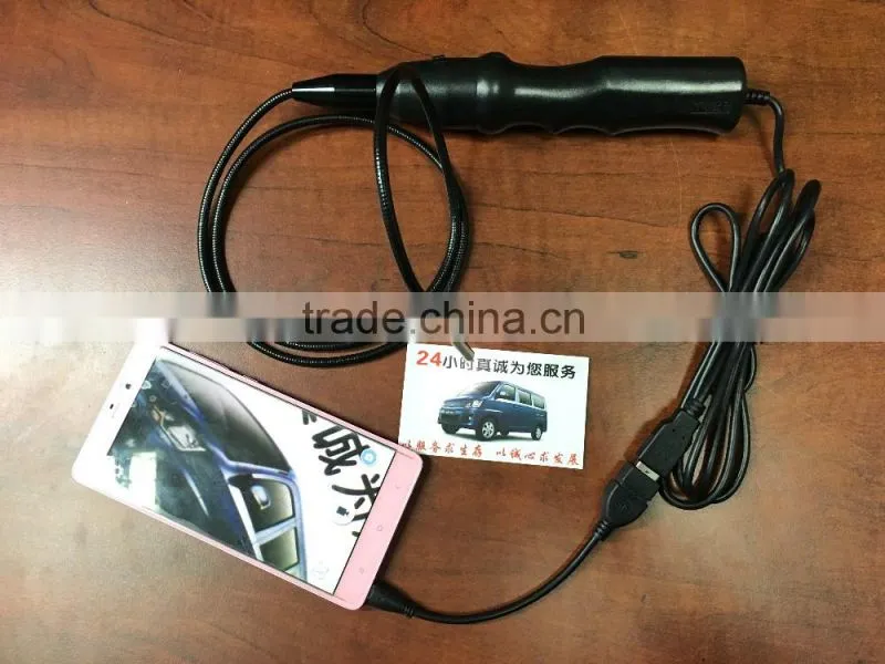 Factory supply waterproof 5.5mm micro usb otg smartphone borescope endoscope inspection camera