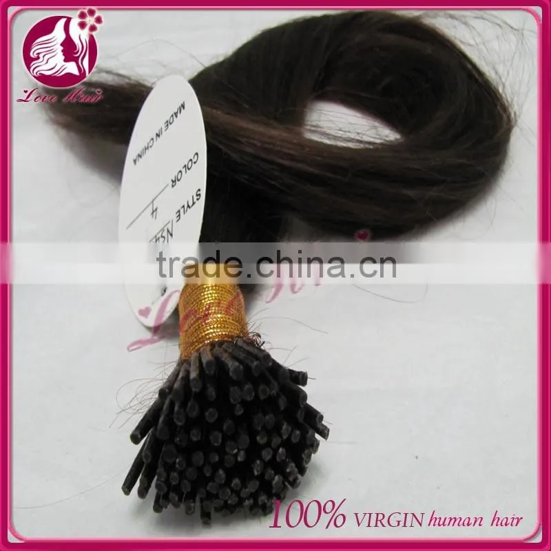 gifts thanks givingday 100% real human hair extensions i-tip hair