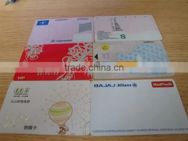 custom PVC Business Card making