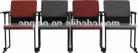 hot sale good quality most popular new design Stack black PP plastic chrome Office Chair A205-J08