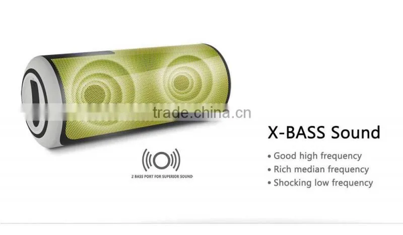 2015 Portable Stereo Outdoor Portable Mini Bluetooth Speaker With NFC Waterproof IPX4