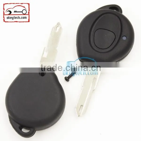 Good Price peuguot key shell for 206 blank 2 button no logo Car Key for peugeot romote key shell