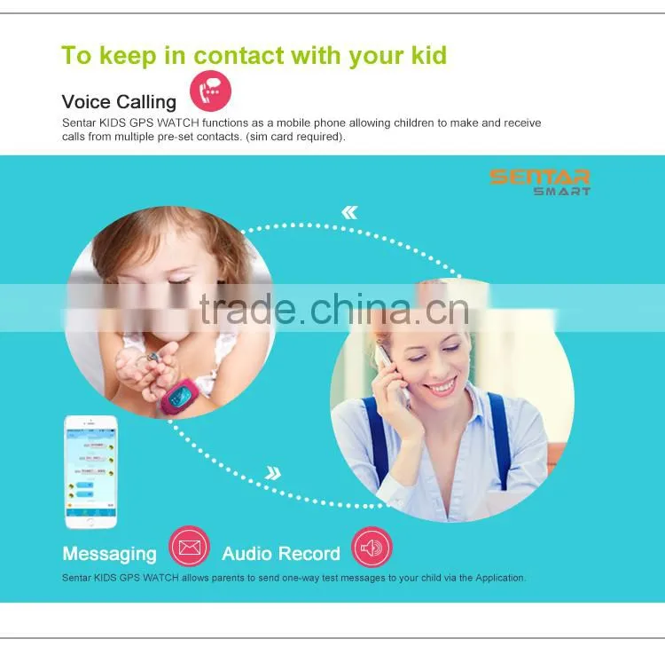 Hot Trend Q50 LBS GPS Kids Tracker Watch with Geo-fence Smart watch for Children
