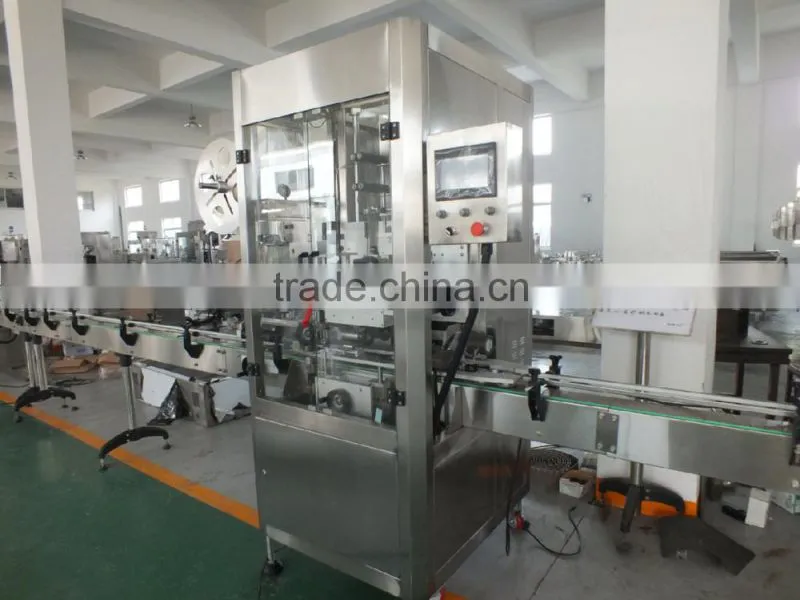 import China cheap price automatic pet bottle shrink sleeve label machine