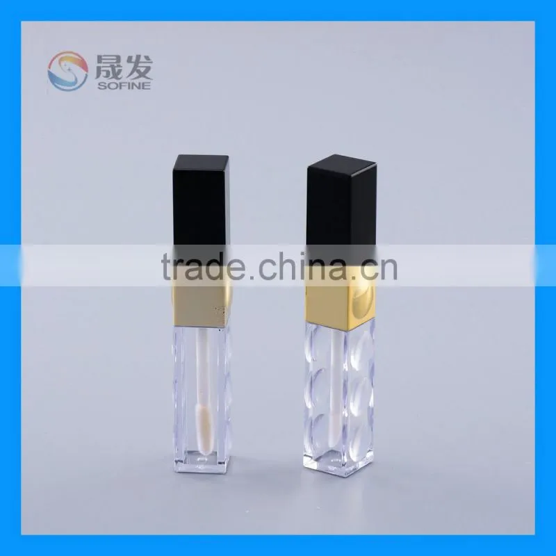 8ML lipstick packaging Empty square Lip gloss cosmetics Container
