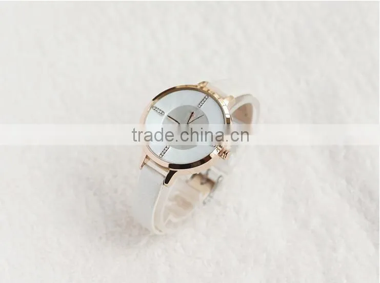 Leather Strap Quality Fashion Girls Wrist Watches