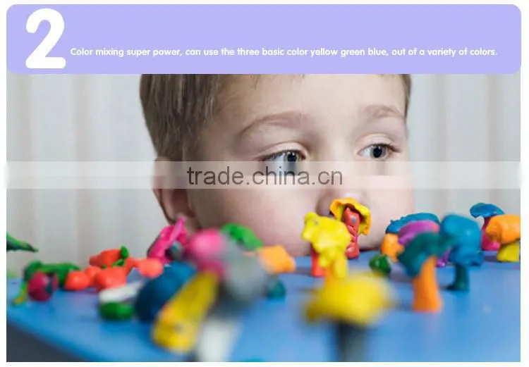 Super light toy modeling clay