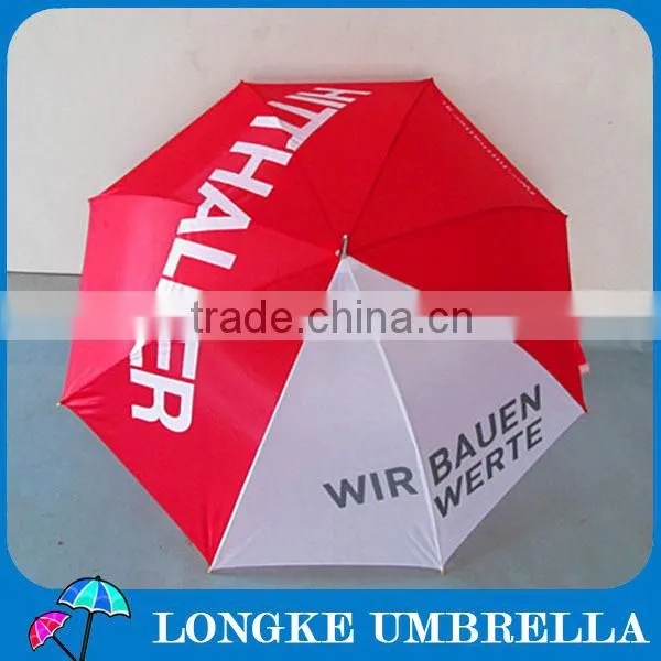high quality auto open straight umbrella