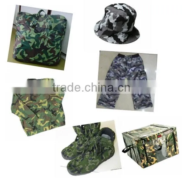 T/C65/35 21s*21s 100*50 pink fabric,camouflage printing