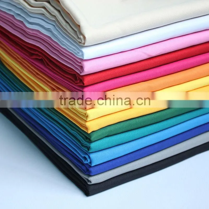 TC 65/35 polyester cotton workwear fabric flame retardant water proof workwear fabric