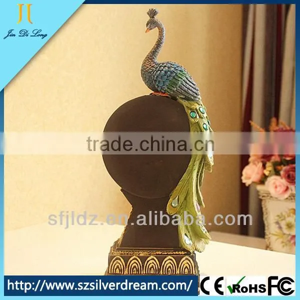 Environmental protection resins vintage home decorating clock
